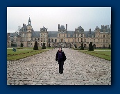 Lisa at Fontainebleau.